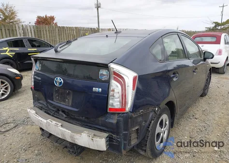 2012 Toyota Prius Three z USA, uszkodzony, nr VIN JTDKN3DU7C1593797